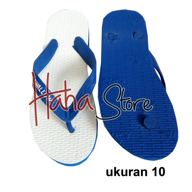 Sandal Swallow Biru dan Ungu
