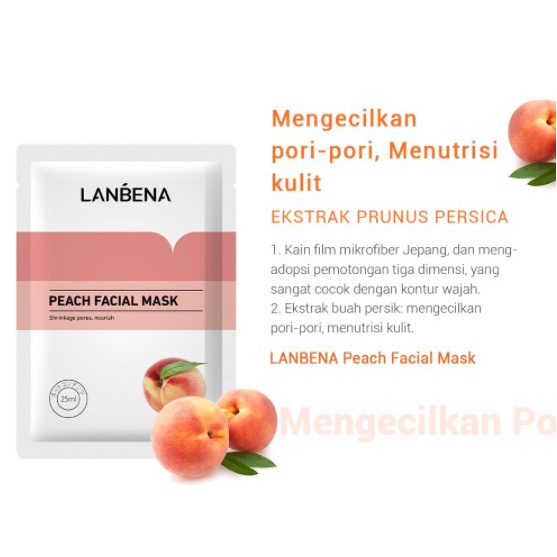 [BPOM] LANBENA All Varian Sheet Mask |LANBENA FACIAL MASK | LANBENA SERUM FACIAL MASK