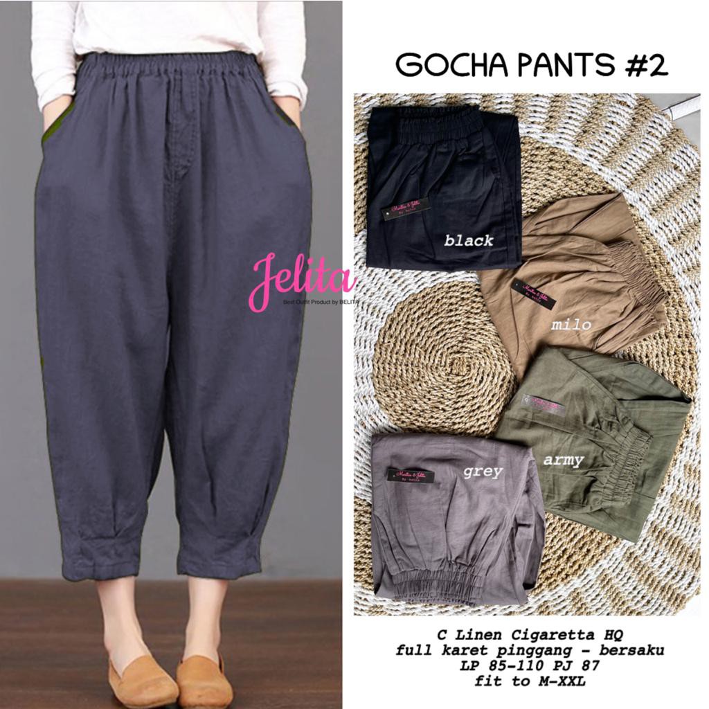 gocha pants #2 celana bahan by jelita