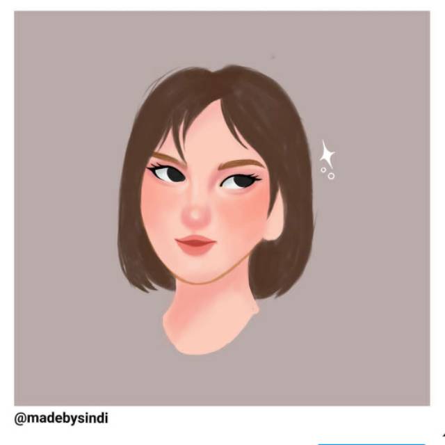 

ILLUSTRASI HEADSHOT VERSION (SOFT FILE ONLY)