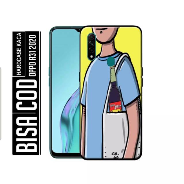 Hardcase Oppo A31 2020 / Kondom hp Oppo A31 2020 /  Casing hp hardcase kaca