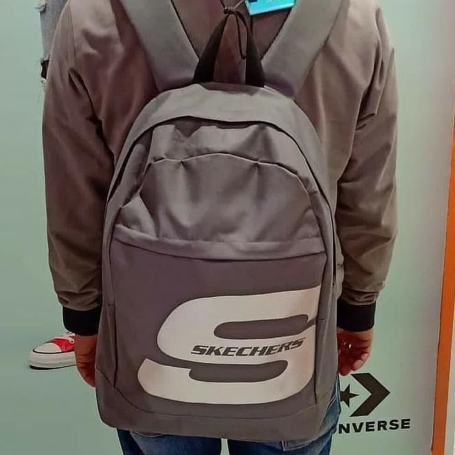 Tas Ransel Skechers Backpack Grey Original