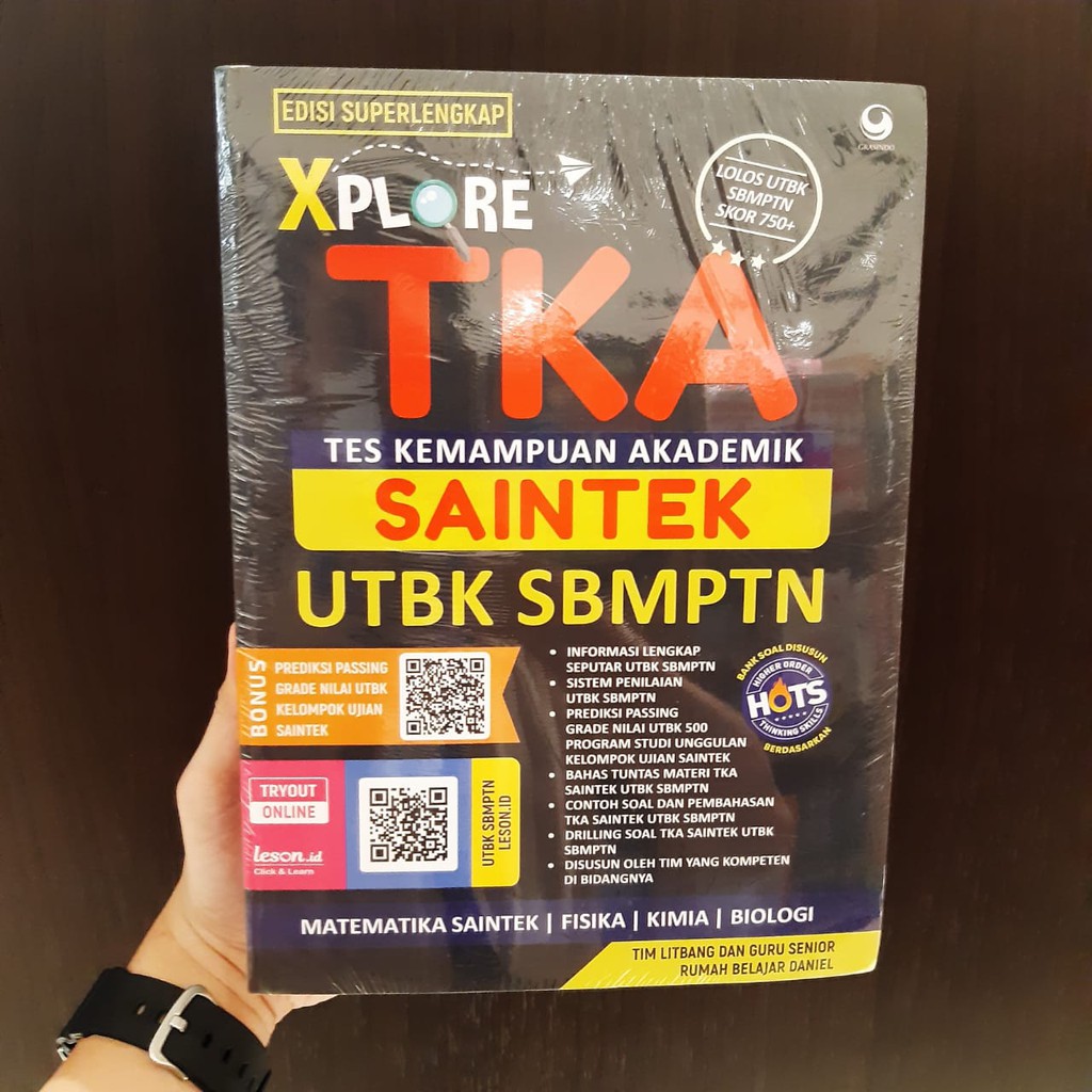 BUKU XPLORE TKA SAINTEK UTBK SBMPTN