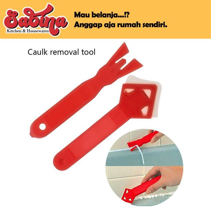 Balight 2 in 1 Alat Pembersih Perapi Lem Silikon Sealant Tool