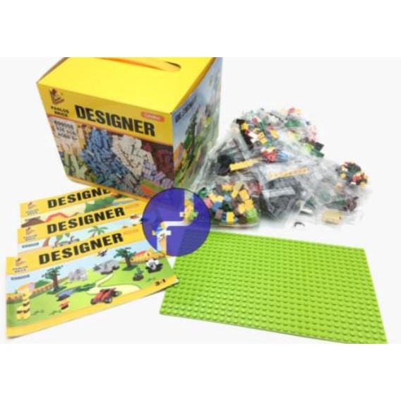 Mainan Anak Lego Klasik Panlos Designer BASEPLATE Block 625 Pcs 699008