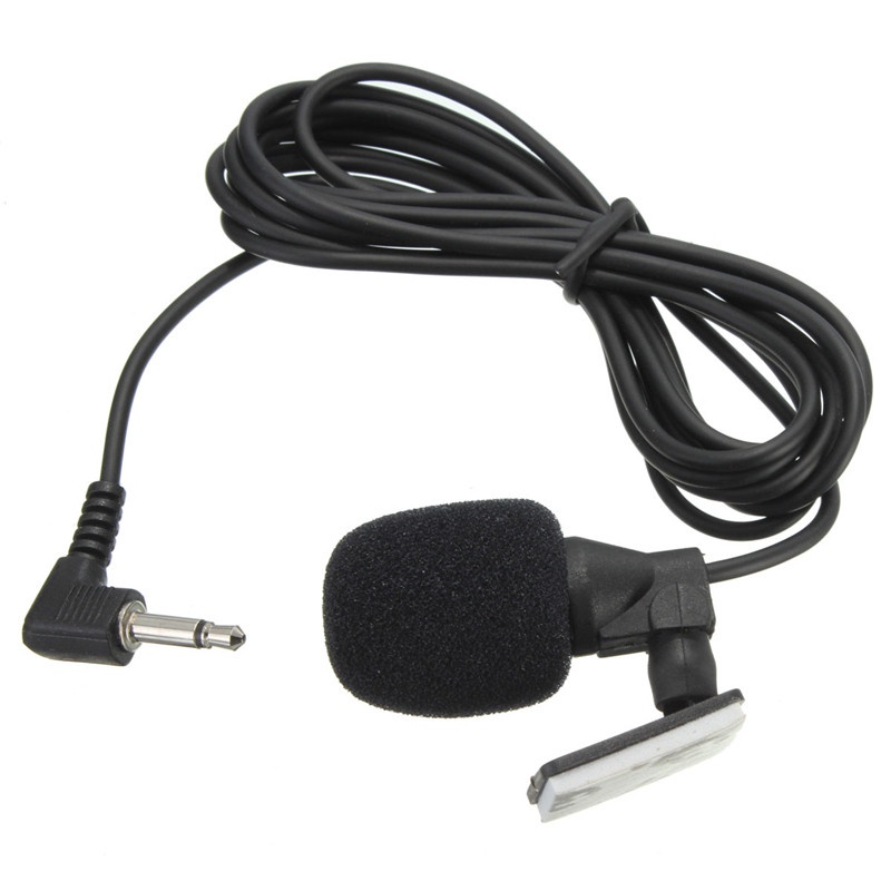 Mic Clip On Stereo Microphone 3.5mm - DZ0289 - Black