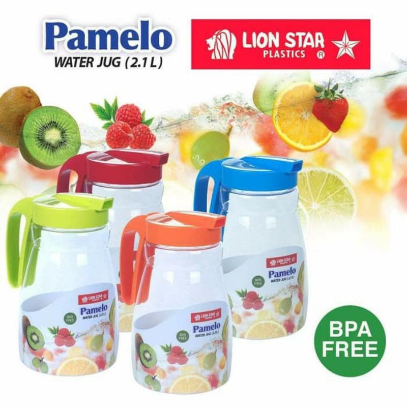 ( ⭐FREE ONGKIR⭐) teko Lion star foodgrade pamelo 2,1 lt asli ori