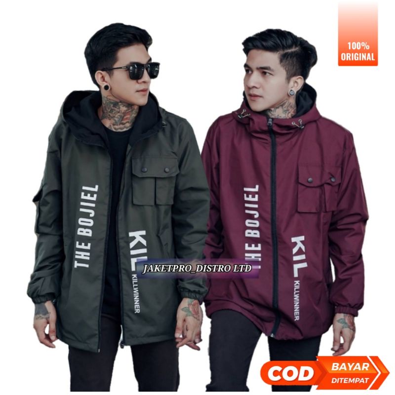 Jual Jaket Parka Pria Distro The Bojiel Kill Winner Jaket Outdoor