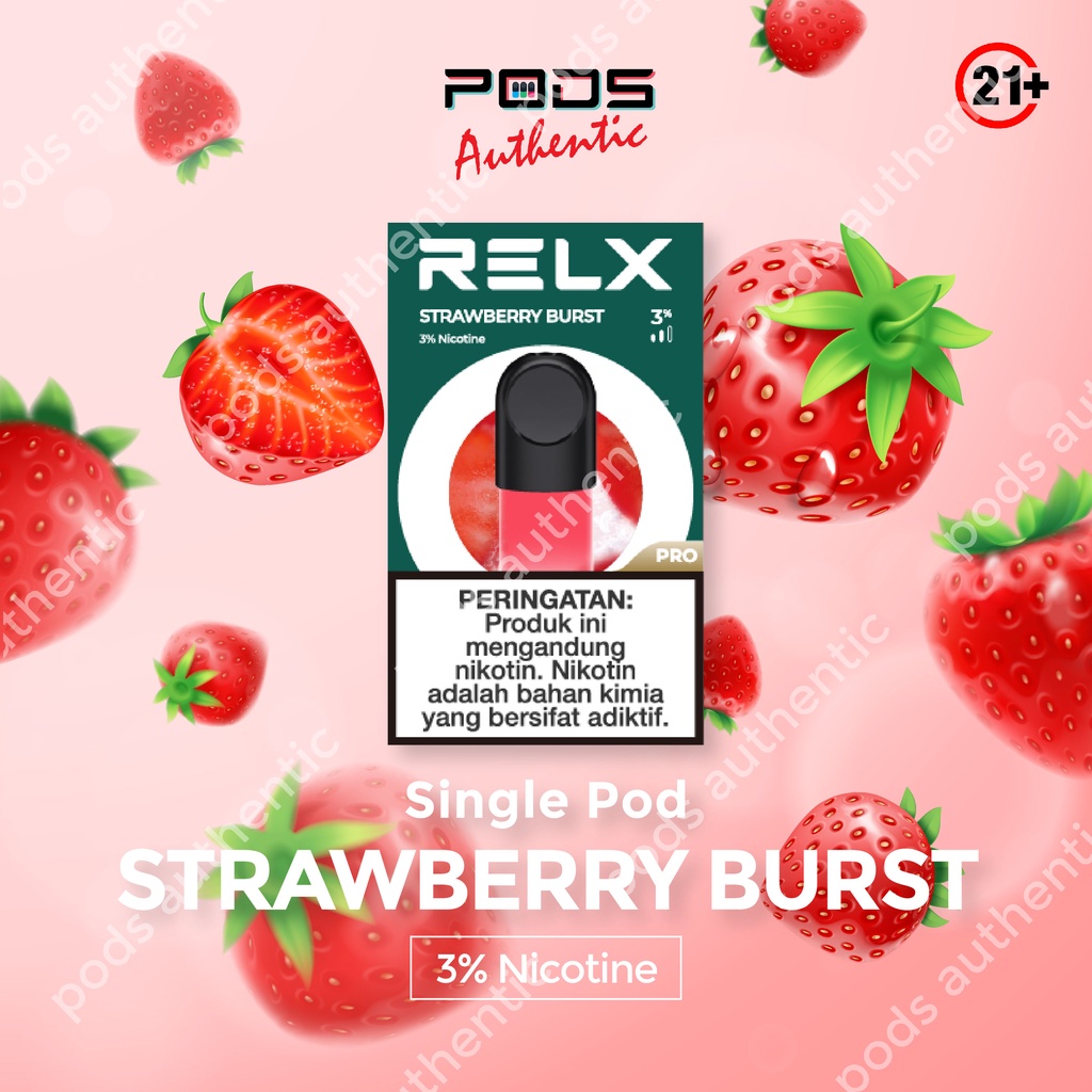 RELX Infinity Pod Pro - Garden's Heart / Strawberry