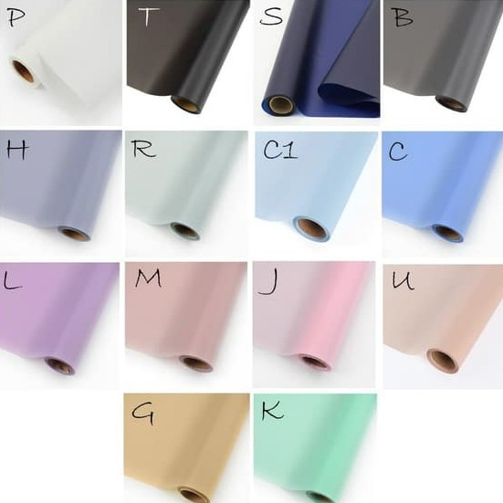 

Flower Wrapping Cellophane Plain 60cm x 20meter
