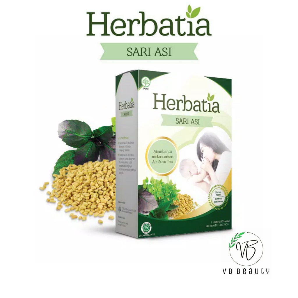 Jual Herbatia Sari Asi Blister Kapsul Shopee Indonesia