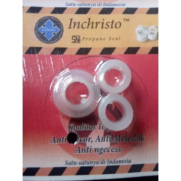 INCHRISTO KARET SEAL REGULATOR DAN SEAL TABUNG GAS SILICON