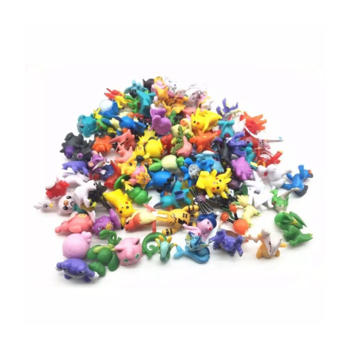 Action figure pokemon 24 pcs set  Topper kue pokemonPajangan pokemon murah Berkualitas