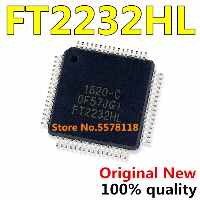 (Ready Stock) 1pcs/lot FT2232HL FT2232H FT2232 LQFP-64 Chipset