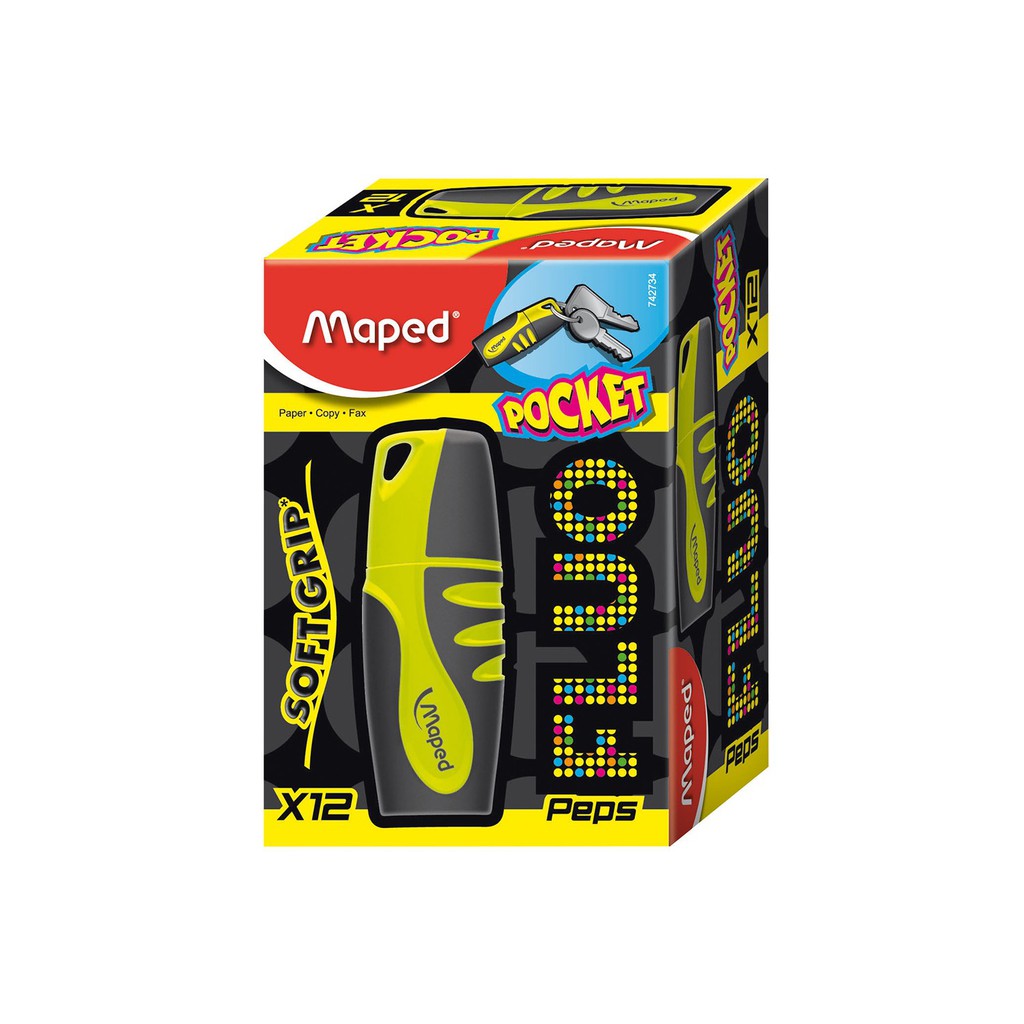 

Fluo Peps Pocket Yellow - Display