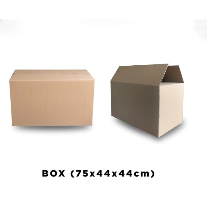 

Kardus Karton Jumbo Dus Packaging Box Besar Ukuran 75 X 44 X 44 Cm 094