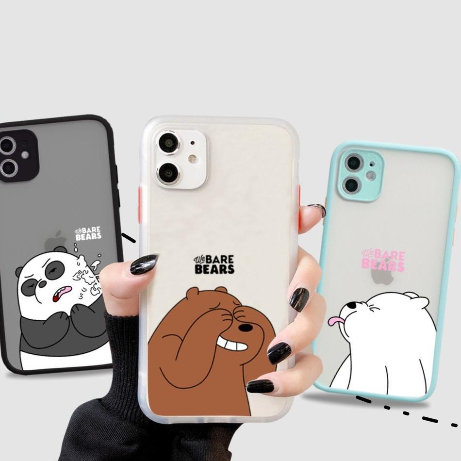 {BJS.26Au22т} PRINTING HYBRID we bare bears case oppo a3s a5 2020 a9 2020 f11 f9 a5s a7 a12 a1k C1 c