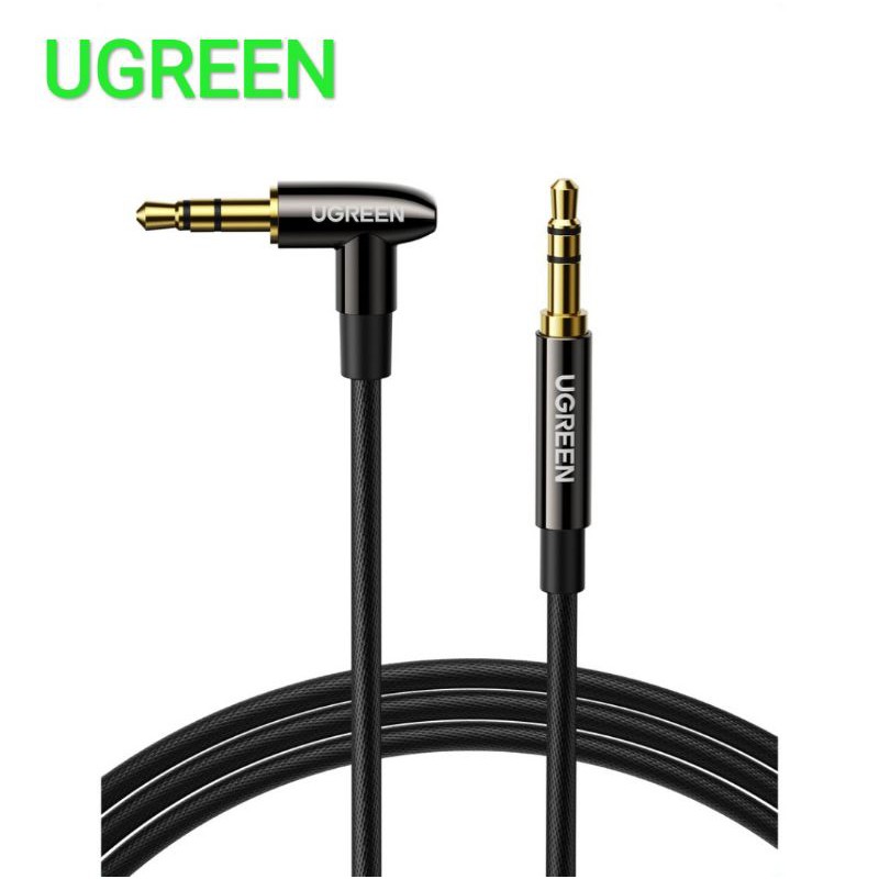 Ugreen Kabel Audio Jack 3.5mm Nylon Braided Hifi Stereo - Ugreen 40184 Aux 3.5mm Hifi