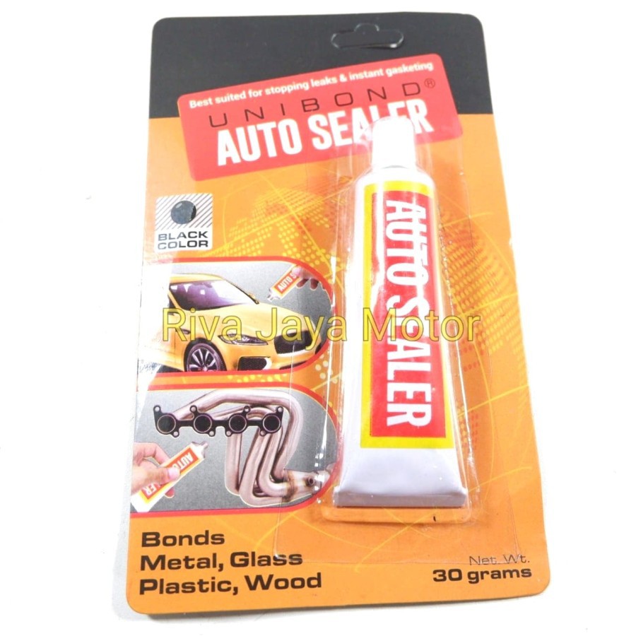 Lem Auto Sealer Silicone Sealant Tahan Panas Merah Hitam