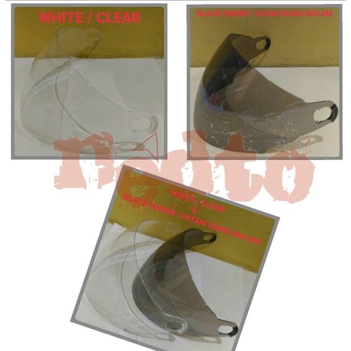 Otomotif - Helm Motor - Kaca Helm Kaca Helm Mds (510, Specta, Profil, Sigma R, Fido, Zodiak) (P-H) -