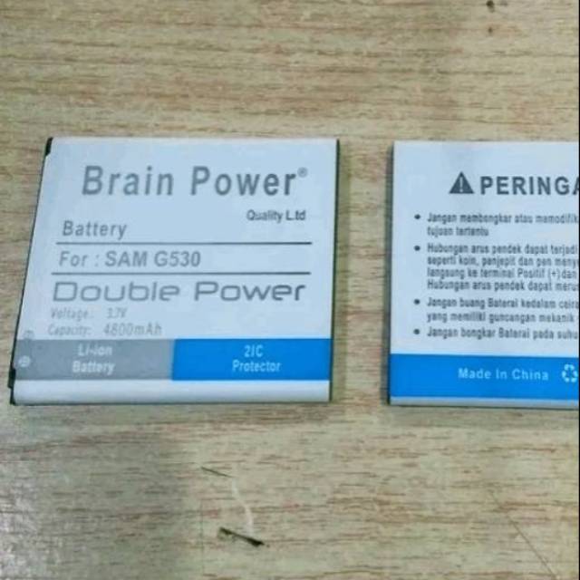 Batre batrei Samsung G530 double power