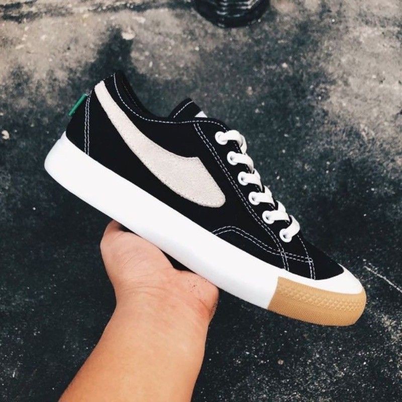 Sepatu Campess Gatelli Triple White dan Black gum Campess Gatelli Black Gum campess gateli