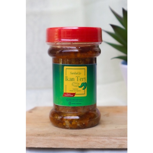 

(BEST SELLER !) SAMBAL IJO IKAN TERI