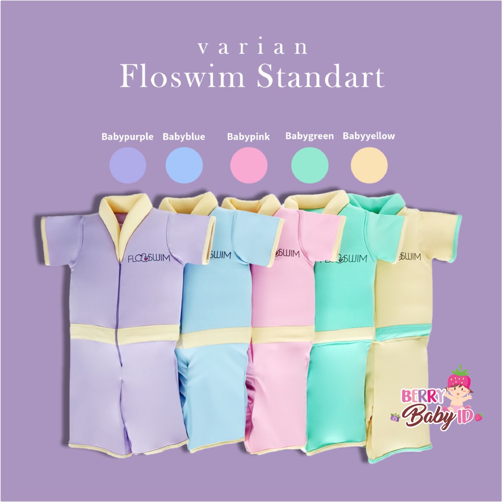 Cuddle Me Floswim Baju Renang Bayi Anak Mengapung Berpelampung Floating Swimsuit Berry Mart