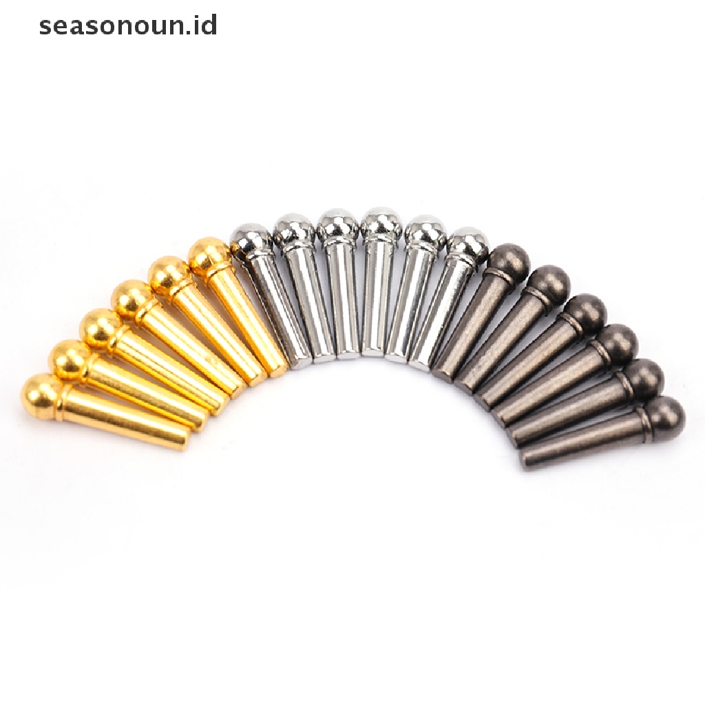 6pcs Bridge Pins Untuk Gitar Akustik