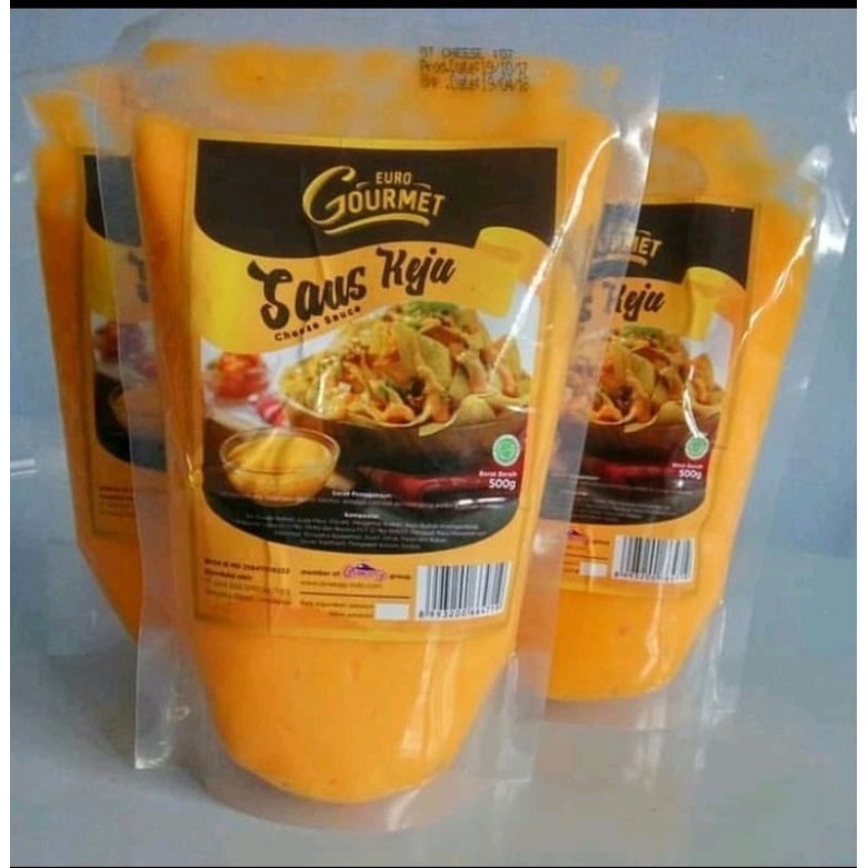 Saus Keju Cheese Sauce Euro Gourmet 500gr / Euro Gourmet Saus Keju