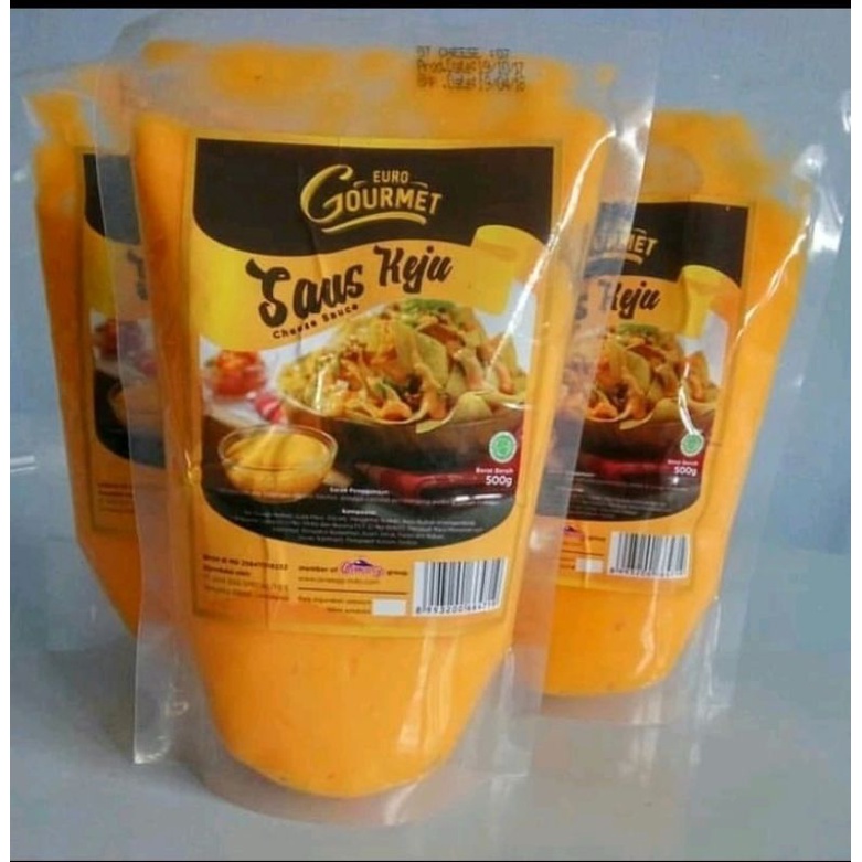 Saus Keju Cheese Sauce Euro Gourmet 500gr / Euro Gourmet Saus Keju