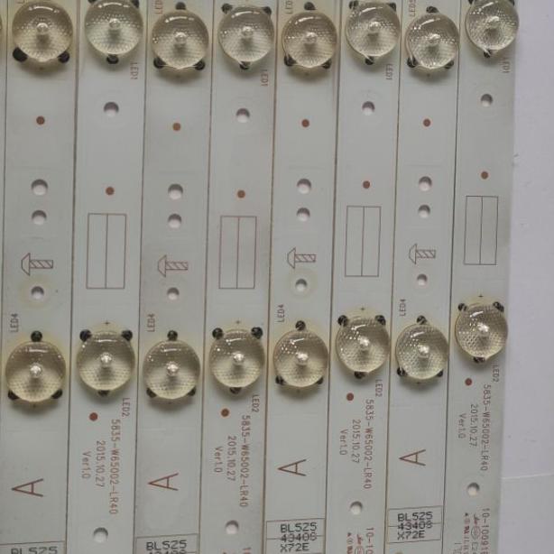 ⅍ BACKLIGHT TV 3 VOLT 5 KANCING BACKLIGHT UNIVERSAL 3V 5K BACKLIGHT 40" dan 43" ❋