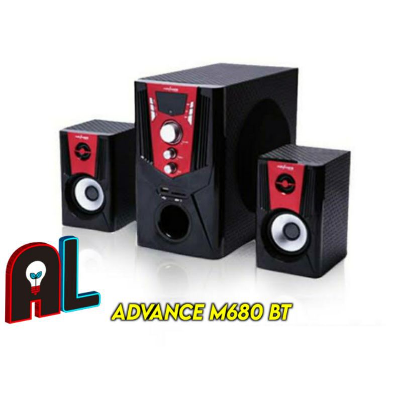 ADVANCE M680 BT Speaker Aktif Bluetooth Multimedia Subwoofer Extra Bass / Ekstra