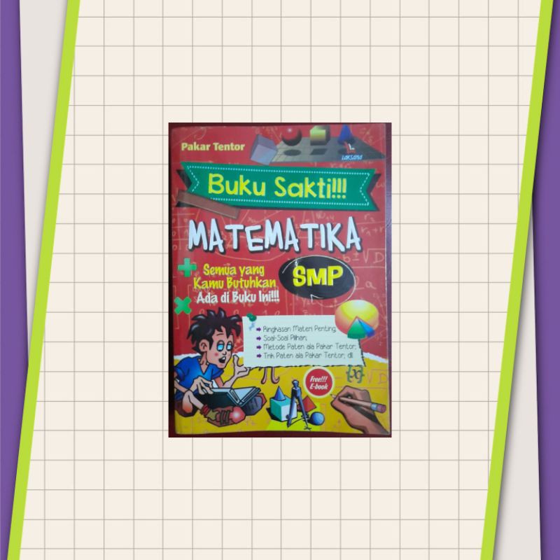 [PRELOVED] Buku Sakti Matematika SMP | Pakar Tentor | Laksana