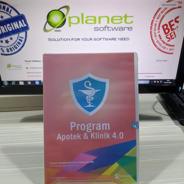 Jual Program Apotek & Klinik  ORIGINAL Murah