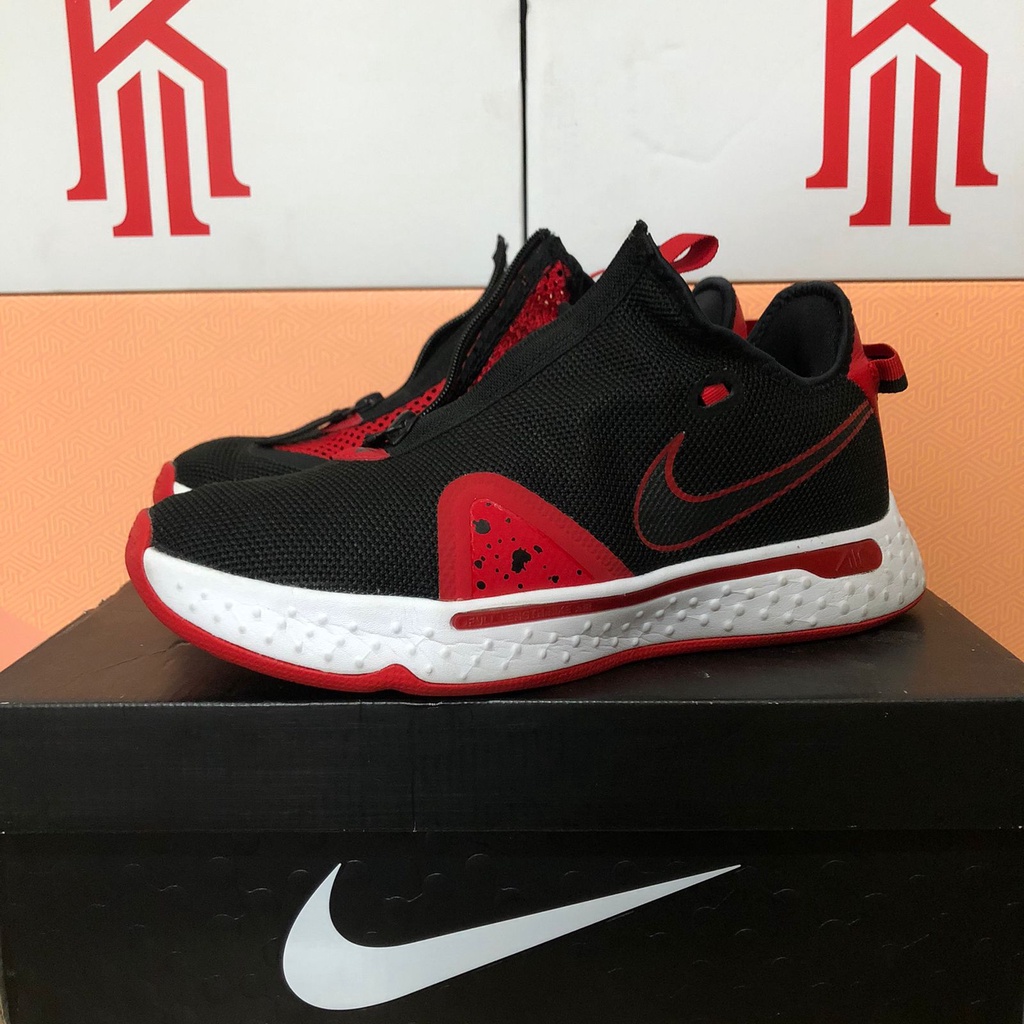 Preloved Sepatu Basket Nike Paul George PG 4 EP 'Bred' Original CD5082 003