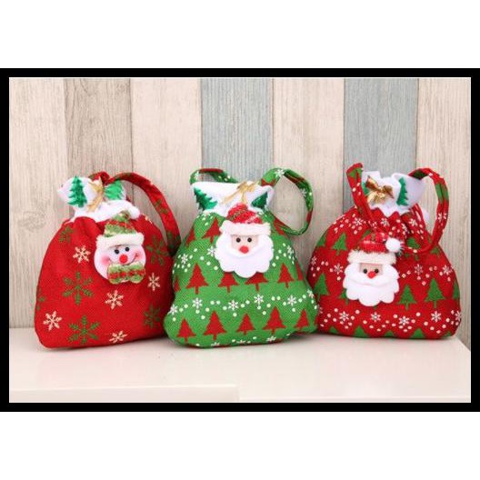 

Goodie Bag Christmas Xmas / Tas Natal Bingkisan Hadiah Lucu