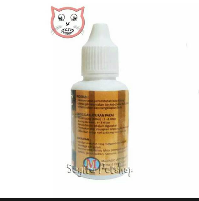 Obat Vitamin Kucing pertumbuhan bulu Nutri C