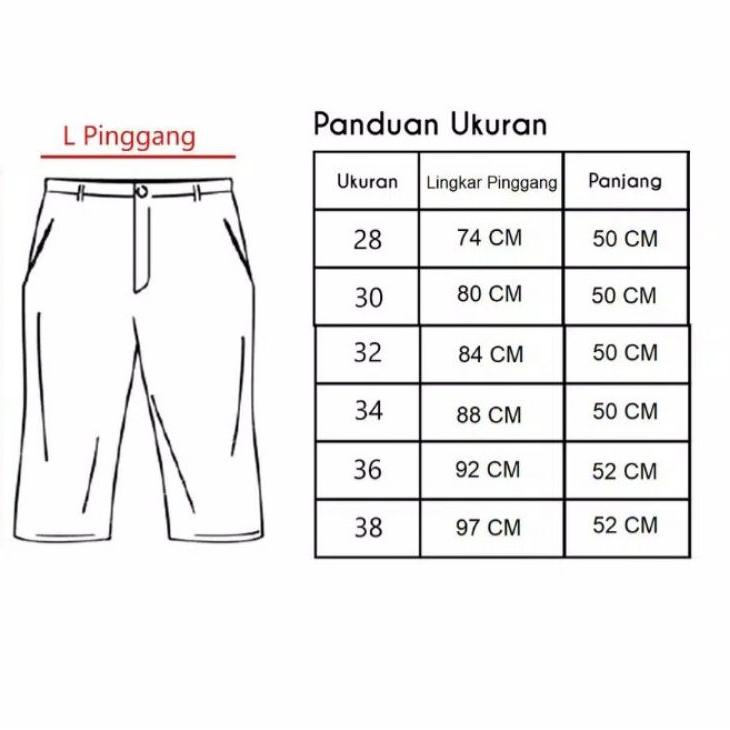 Paling Diminati Topone88 celana pendek pria chino ( putih )