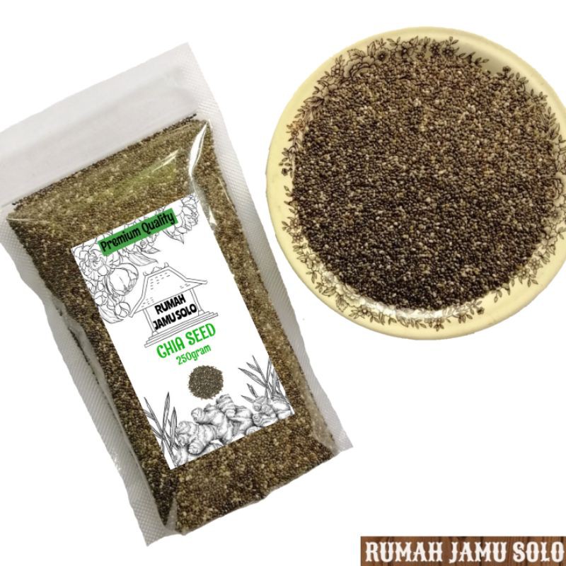 

250gr Black Chia Seed / Rempah / JSR ORGANIK 100% PREMIUM QUALITY