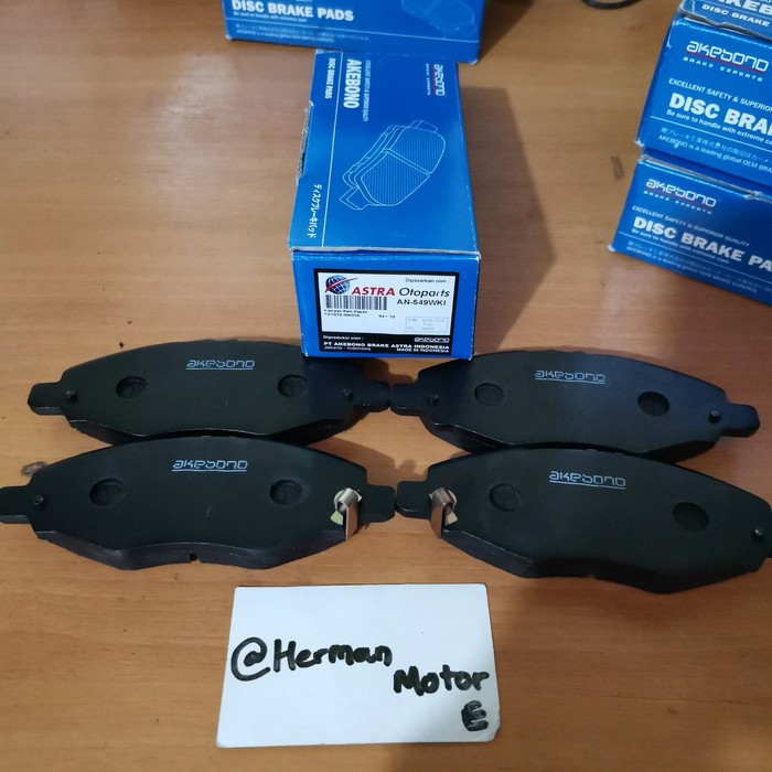 Kampas rem depan Brake Pad Akebono Original Toyota Innova 2004-2015 bensin&diesel AN-549WKI Original