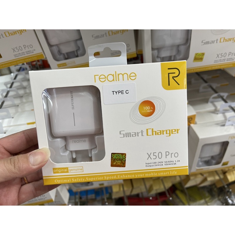 CHARGER REALME 65W ORIGINAL SUPERVOOC FAST CHARGING