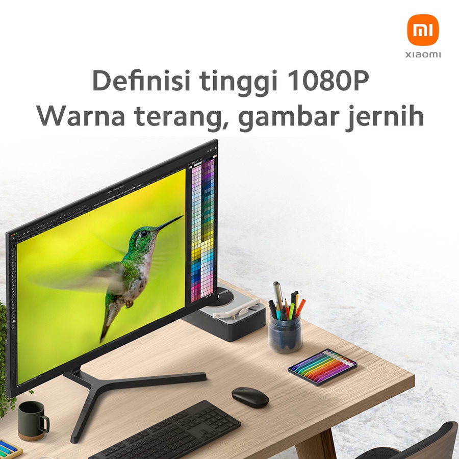 Xiaomi Mi Monitor 24&quot; A24i FHD IPS 100Hz Ultra Slim Garansi Resmi