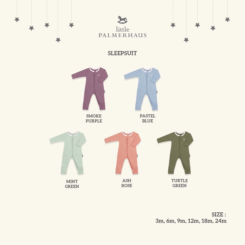 Little Palmerhaus Baby SLEEPSUIT RETRO / Sleepsuit Tangan &amp; Kaki Panjang