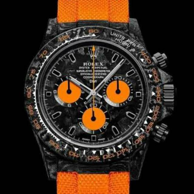 Rolex Carbon Daytona Diw Orange Limited Edition
