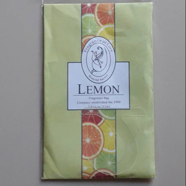 Pengharum lemari aroma lemon