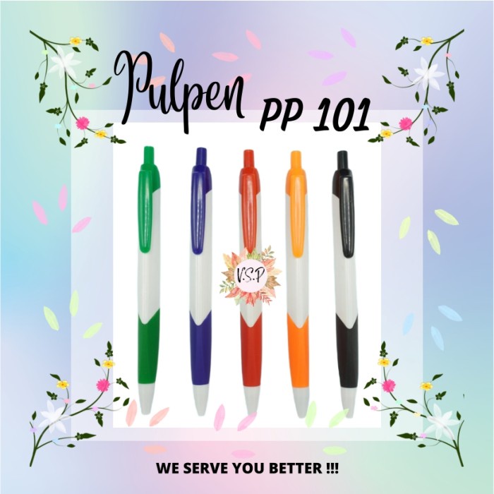 

Pulpen Plastik PP 101 / Souvenir Wedding Seminar kit Murah