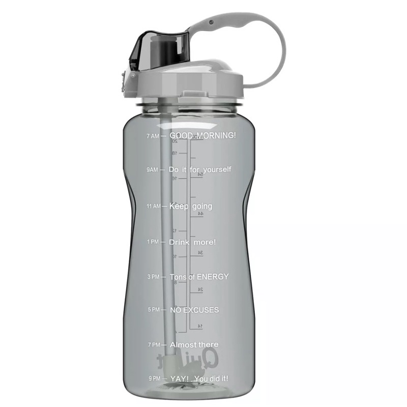 Botol air minum Quifit Ori 2 L Warna Grey Original