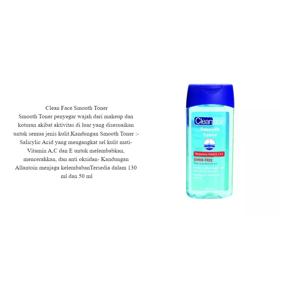 Purbasari Clean Face Smooth Toner