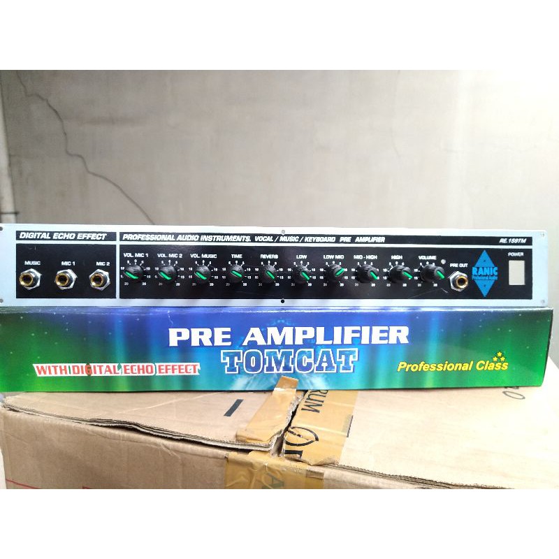 GRATIS ONGKIR kit tone control pre amplifier tomcat keyboard gitar **
